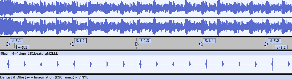 comparing drift with click track